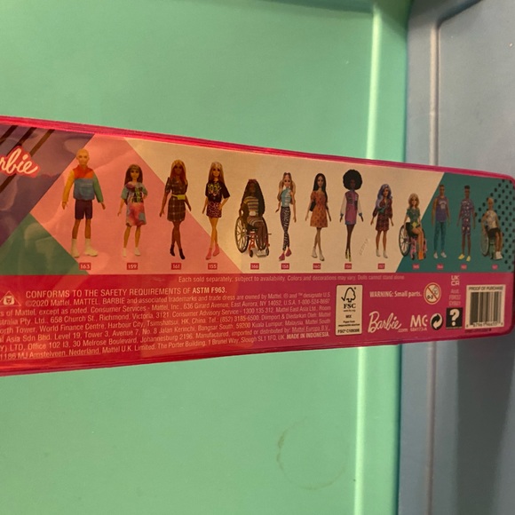 NIB Barbie Fashionistas #140 Mouse print dress - Picture 4 of 5